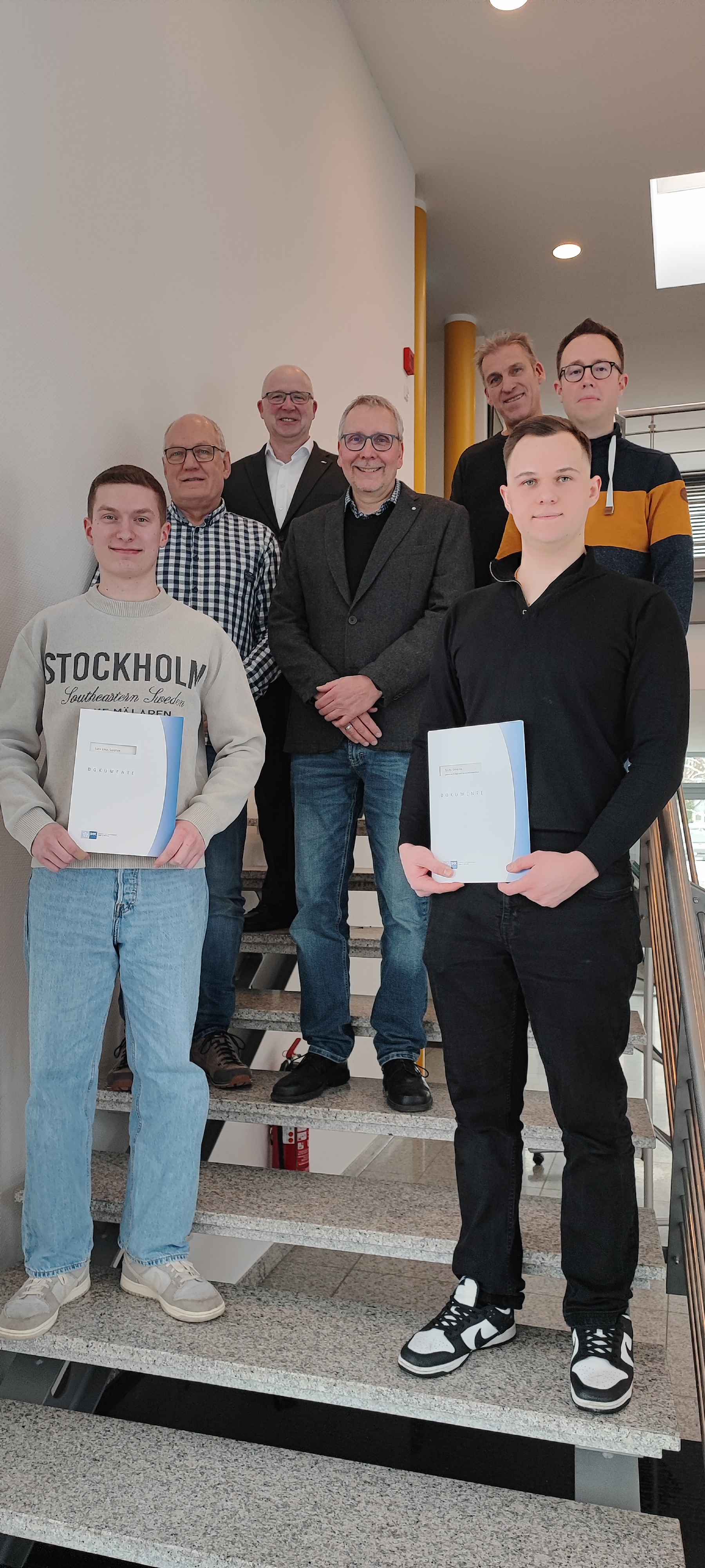 167 Auszubildende der Metall- und Elektroberufe starten in die Berufswelt